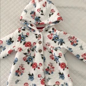 Baby girl quilted jacket